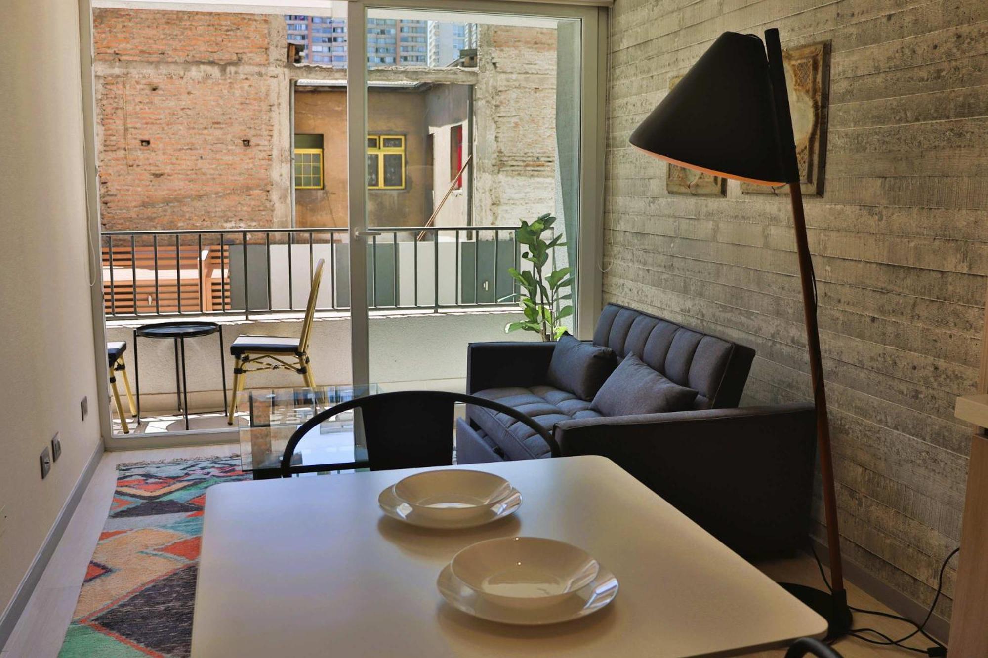 Hom I Exclusivo Dpto 1d1b 3pax Centro * Santiago de Chile
